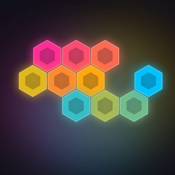 Hexa Glide Smart Wall Panels (10 pcs)